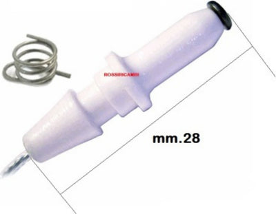 BOMPANI BOREAL CANDELETTA ACCENSIONE PIEZO PER CUCINA GAS LUNGHEZZA 28 mm. Casa e cucina/Elettrodomestici per la cucina/Accessori e parti di ricambio/Parti di ricambio per fornelli Rossi Ricambi - Venetico Marina, Commerciovirtuoso.it