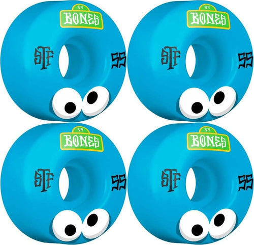 Bones Googly Blues V1 Street Tech 55mm Ruote Skateboard 103 a Senza Flat Spotting Sport e tempo libero/Sport/Mobilità urbana/Skateboard/Componenti/Ruote Snotshop - Roma, Commerciovirtuoso.it