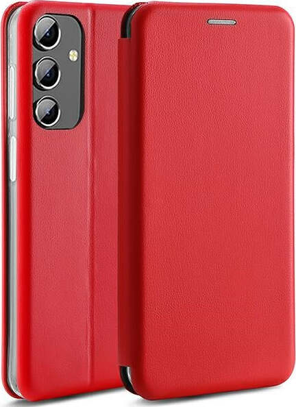 book-a14-5g-con-porta-carte-di-credito-chiusura-magnetica-rossa