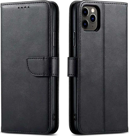 book-S24-plus-con-porta-carte-di-credito-chiusura-magnetica-nera