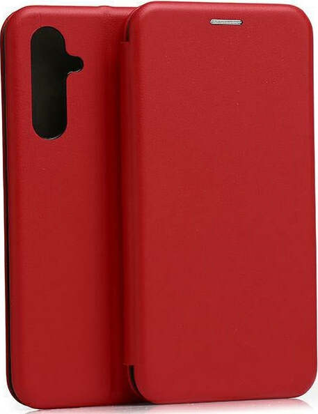 book--samsung-a54-con-porta-carte-di-credito-chiusura-magnetica-rossa