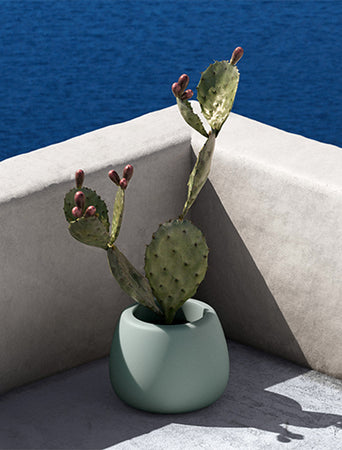 Vaso "Boom" struttura in polietilene per esterno