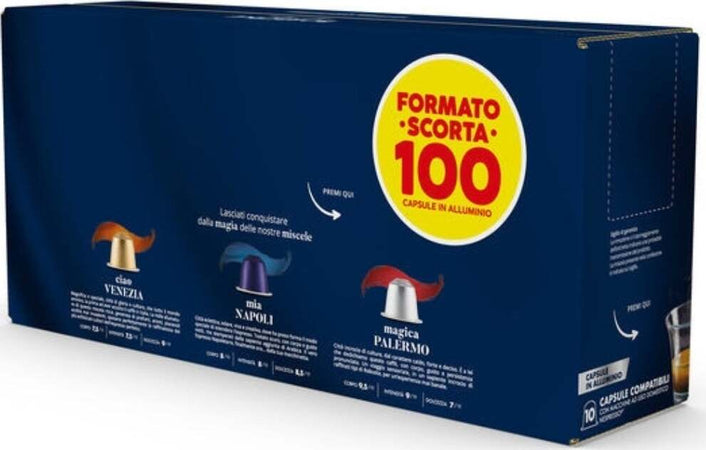 Borbone-Capsule-Comp.-Nespresso-Miscela-Ciao-Venezia-100pz