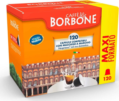 Borbone-Capsule-Comp.-Nespresso-Miscela-Nobile-(Blu)-120pz