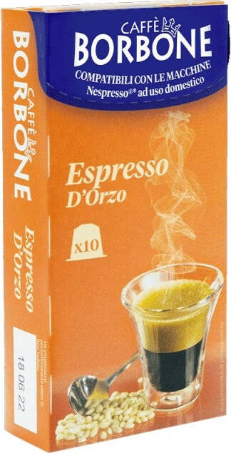 Borbone-Capsule-Comp.nespresso-Espresso-D'orzo-10pz
