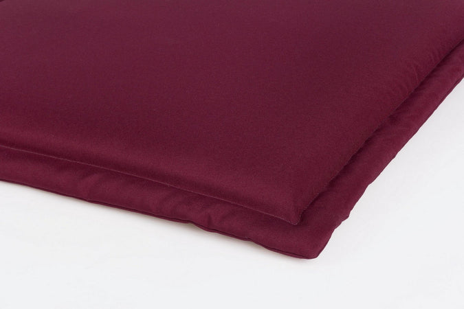 Cuscino per panca a 2 posti, idrorepellente e sfoderabile cerniera lampo, da 115 x 47 cm