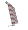 Tenda da sole a caduta cassonata per balcone e veranda con braccetti telo impermeabile