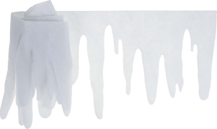 Bordo Ghiacciolo per presepe e villaggi natalizi cotone sintetico 1 mt Casa e cucina/Decorazioni per interni/Addobbi e decorazioni per ricorrenze/Decorazioni natalizie/Oggettistica MagiediNatale.it - Altamura, Commerciovirtuoso.it