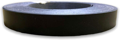 Bordi melaminici per i bordi dei mobili con colla spessore 22 mm in Vari colori e in varie quantità (20 metri , Nero)