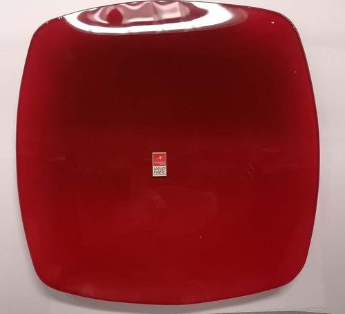 BORMIOLI---SOTTOPIATTO-CERALACCA-IN-VETRO-ROSSO-32x32