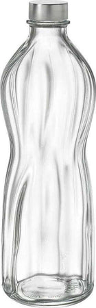 BORMIOLI-ROCCO-Bottiglia-con-tappo-a-vite-AQUA-Trasparente-1L
