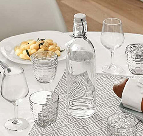 Bormioli Rocco Bottiglia con tappo Emilia Lt 1 Casa e cucina/Stoviglie/Bicchieri e cristalli/Brocche carraffe e decanter/Brocche e caraffe Scontolo.net - Potenza, Commerciovirtuoso.it