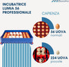 Borotto-LUMIA-56-Automatica---Incubatrice-per-Uova-Professionale-Brevettata,-con-Girauova-Automatico---per-56-Uova-Medio/Grandi