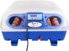 Borotto-REAL-24-Semi-Automatica---Incubatrice-Professionale-Brevettata,-con-Girauova-a-Levetta---per-24-Uova-o-96-Uova-Piccole