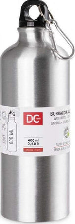 Borraccia Bottiglia In Alluminio Con Moschettone Capacit? 600ml 7.3x21cm 0224858 Sport e tempo libero/Attività ricreative all'aperto/Ciclismo/Accessori/Borracce Trade Shop italia - Napoli, Commerciovirtuoso.it