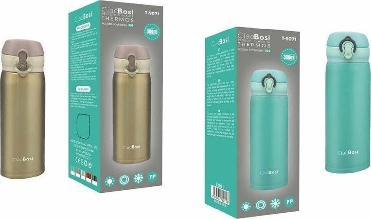 Borraccia Bottiglia Termica Porta Vivande Thermos Termos Contenitore 350ml Tx-9071 Sport e tempo libero/Attività ricreative all'aperto/Ciclismo/Accessori/Borracce Trade Shop italia - Napoli, Commerciovirtuoso.it