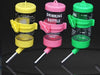 Borraccia-Criceti-Piccoli-Animali-80ml-Acciaio-Plastica-Design-Sfera-Antigoccia