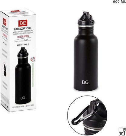 Borraccia Exploration Bottiglia Matt Con Moschettone Capacit? 600ml Sport 218378 Sport e tempo libero/Attività ricreative all'aperto/Ciclismo/Accessori/Borracce Trade Shop italia - Napoli, Commerciovirtuoso.it