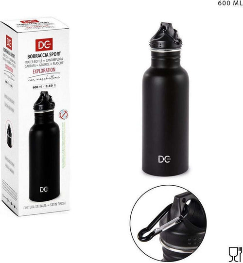 Borraccia Exploration Bottiglia Matt Con Moschettone Capacit? 600ml Sport 218378 Sport e tempo libero/Attività ricreative all'aperto/Ciclismo/Accessori/Borracce Trade Shop italia - Napoli, Commerciovirtuoso.it