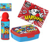 Borraccia in alluminio Portamerenda Paw Patrol e tovaglietta Cancelleria e prodotti per ufficio/Scuola e materiale didattico/Materiale scolastico/Portapranzo e borracce/Set pranzo Store Kitty Fashion - Roma, Commerciovirtuoso.it