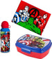 Borraccia in alluminio PortamerendaAvengers e tovaglietta Cancelleria e prodotti per ufficio/Scuola e materiale didattico/Materiale scolastico/Portapranzo e borracce/Set pranzo Store Kitty Fashion - Roma, Commerciovirtuoso.it