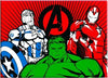 Borraccia in alluminio PortamerendaAvengers e tovaglietta Cancelleria e prodotti per ufficio/Scuola e materiale didattico/Materiale scolastico/Portapranzo e borracce/Set pranzo Store Kitty Fashion - Roma, Commerciovirtuoso.it