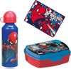 Borraccia in allumino con portamerenda e tovaglietta Spiderman Cancelleria e prodotti per ufficio/Scuola e materiale didattico/Materiale scolastico/Portapranzo e borracce/Set pranzo Store Kitty Fashion - Roma, Commerciovirtuoso.it