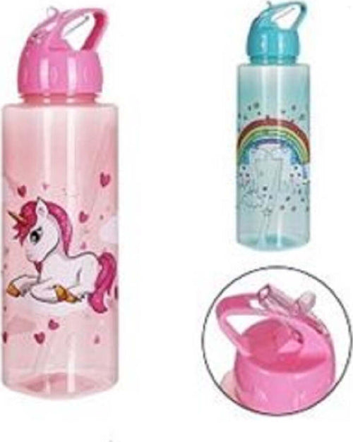 Borraccia In Plastica Capacita' 750 Ml Design Unicorno 7x25cm 2 Modelli 0214164 Sport e tempo libero/Attività ricreative all'aperto/Ciclismo/Accessori/Borracce Trade Shop italia - Napoli, Commerciovirtuoso.it