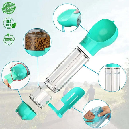 Borraccia Per Animali Portatile Porta Crocchette Viaggio Acqua Cibo Cani Gatti Sport e tempo libero/Attività ricreative all'aperto/Ciclismo/Accessori/Borracce Trade Shop italia - Napoli, Commerciovirtuoso.it