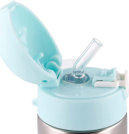 Borraccia-Pop-Up-Bottiglia-In-Acciaio-Topolino-Con-Cannuccia-530-Ml-Mickey-Mouse