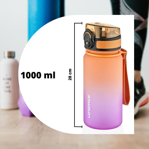 Borraccia Sportiva 1000 Ml Con Chiusura Salvagoccia Per Sport Scuola Campeggio Sport e tempo libero/Attività ricreative all'aperto/Camping e outdoor/Borracce e sistemi di idratazione/Borracce Trade Shop italia - Napoli, Commerciovirtuoso.it