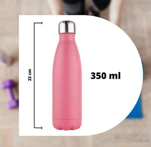 Borraccia Sportiva 350 Ml Acciaio Inox Doppia Parete Per Sport Scuola Campeggio Cancelleria e prodotti per ufficio/Scuola e materiale didattico/Materiale scolastico/Portapranzo e borracce/Borracce Trade Shop italia - Napoli, Commerciovirtuoso.it