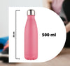 Borraccia Sportiva 500 Ml Acciaio Inox Doppia Parete Per Sport Scuola Campeggio Cancelleria e prodotti per ufficio/Scuola e materiale didattico/Materiale scolastico/Portapranzo e borracce/Borracce Trade Shop italia - Napoli, Commerciovirtuoso.it