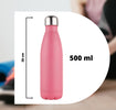Borraccia Sportiva 500 Ml Acciaio Inox Doppia Parete Per Sport Scuola Campeggio Cancelleria e prodotti per ufficio/Scuola e materiale didattico/Materiale scolastico/Portapranzo e borracce/Borracce Trade Shop italia - Napoli, Commerciovirtuoso.it