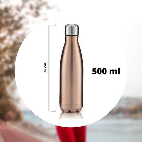 Borraccia Sportiva 500 Ml Acciaio Inox Doppia Parete Per Sport Scuola Ufficio Cancelleria e prodotti per ufficio/Scuola e materiale didattico/Materiale scolastico/Portapranzo e borracce/Borracce Trade Shop italia - Napoli, Commerciovirtuoso.it