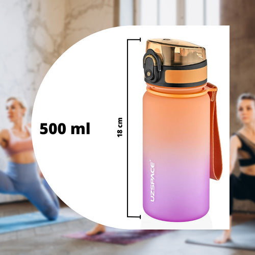Borraccia Sportiva Da 500 Ml Con Chiusura Salvagoccia Per Sport Scuola Campeggio Sport e tempo libero/Attività ricreative all'aperto/Camping e outdoor/Borracce e sistemi di idratazione/Borracce Trade Shop italia - Napoli, Commerciovirtuoso.it