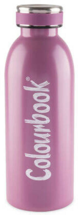 Borraccia Termica Colourbook in Acciaio 480 Ml Chiusura Ermetica