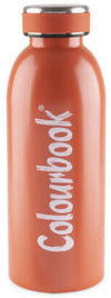 Borraccia Termica Colourbook in Acciaio 480 Ml Chiusura Ermetica