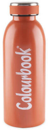 Borraccia Termica Colourbook in Acciaio 480 Ml Chiusura Ermetica