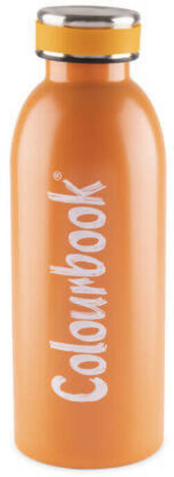 Borraccia Termica Colourbook in Acciaio 480 Ml Chiusura Ermetica