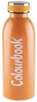 Borraccia Termica Colourbook in Acciaio 480 Ml Chiusura Ermetica