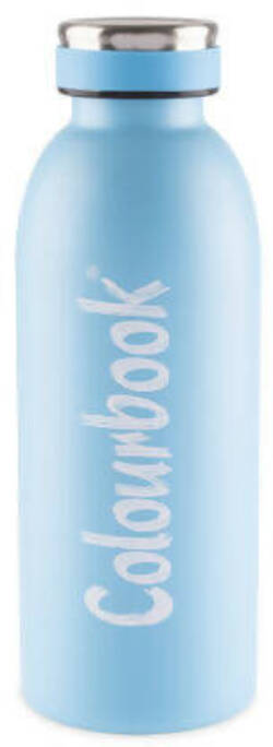 Borraccia Termica Colourbook in Acciaio 480 Ml Chiusura Ermetica