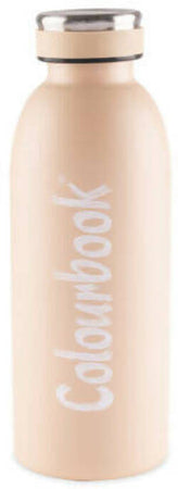 Borraccia Termica Colourbook in Acciaio 480 Ml Chiusura Ermetica