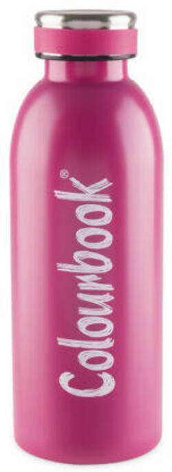 Borraccia Termica Colourbook in Acciaio 480 Ml Chiusura Ermetica