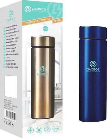 Borraccia Termica In Acciaio 450 Ml Thermos Caldo Freddo Porta Bevande Tx-8262 Sport e tempo libero/Attività ricreative all'aperto/Ciclismo/Accessori/Borracce Trade Shop italia - Napoli, Commerciovirtuoso.it