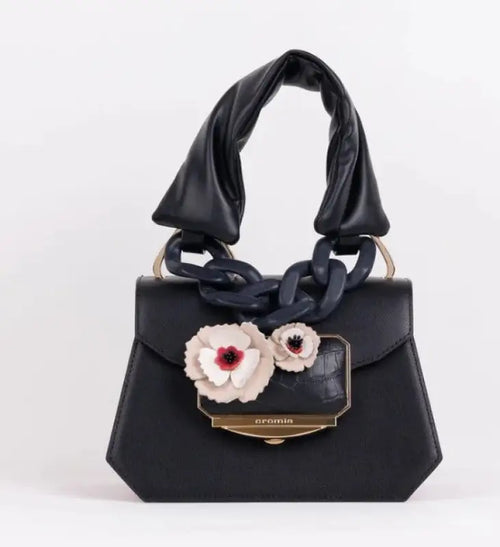 Borsa a mano Aretha Donna Cromia 1405530 - Nero / Taglia Unica - borse a mano