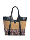 Borsa a mano Constance - Beige/Nero/Leopoardato / Taglia Unica - Borsa