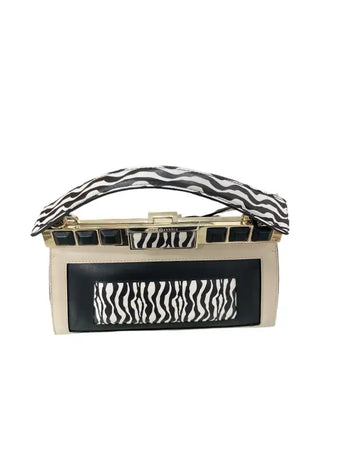 Borsa a mano Donna Cromia 1405572 - Zebra / Taglia Unica - borse a mano