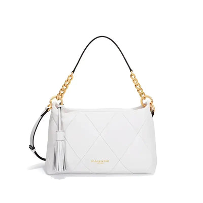 Borsa a spalla Cinzia Donna Nannini 18219-bianco Bianco Taglia Unica