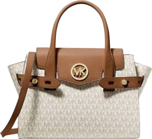 BORSA-A-TRACOLLA-MICHAEL-KORS-CARMEN-BORSA-A-TRACOLLA-A-FLAP-MEDIO-MK-VANIGLIA-35S2GNMS5B-02X